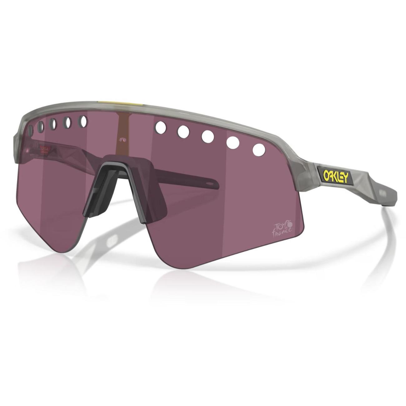 Oakley Sutro Lite Sweep Vented | Prizm Road Black Tour De France Matt Grey Ink, M
