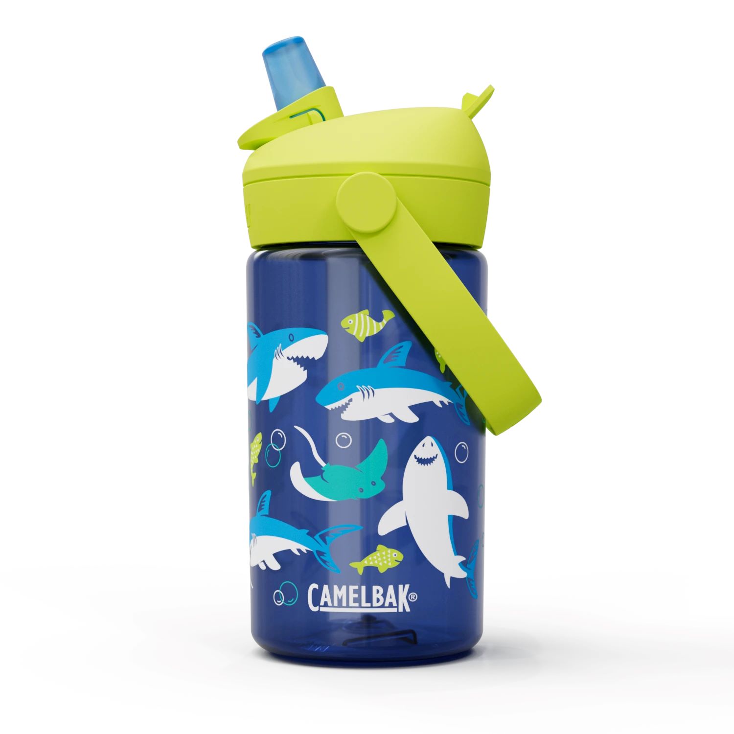 Camelbak Thrive Flip Straw Kids 14oz Drikkeflaske Sharks And Rays, 414ml