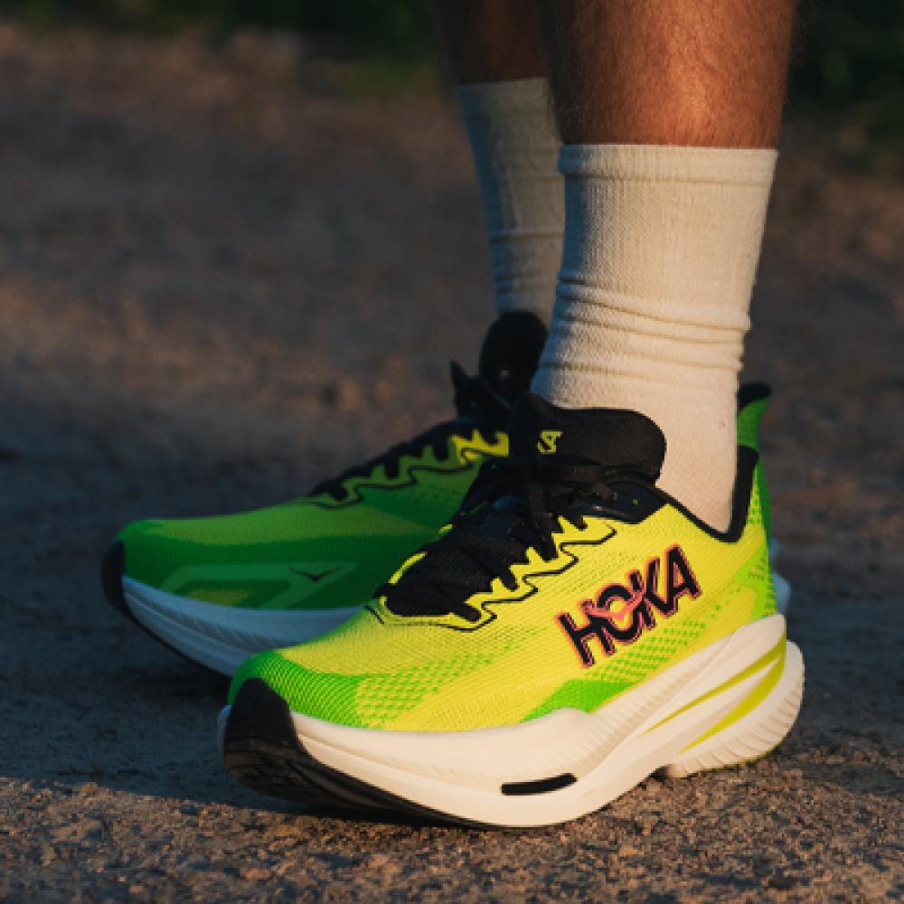 Hoka Mach X 3 på løper, testet av Bull Ski & Kajakk