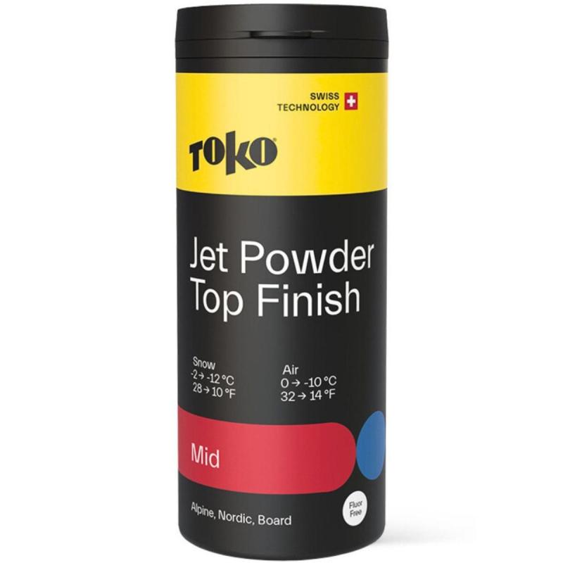 TOKO Jet Powder Top Finish Mid Topping | -10°/0°C | 30g | Bull Ski