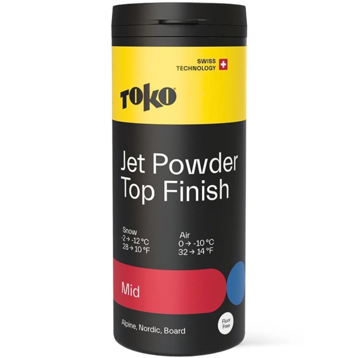 TOKO Jet Powder Top Finish Mid Topping | -10°/0°C | 30g | Bull Ski