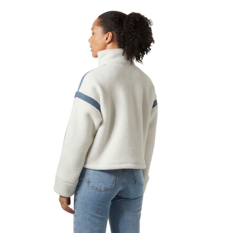 (取寄) ヘリーハンセン レディース インペリアル パイル ジップ プルオーバー Helly Hansen women Imperial Pile Zip Pullover Off White 1 HELLY HANSEN Imperial Pile Zip Fleecegenser Dame | Bull Ski